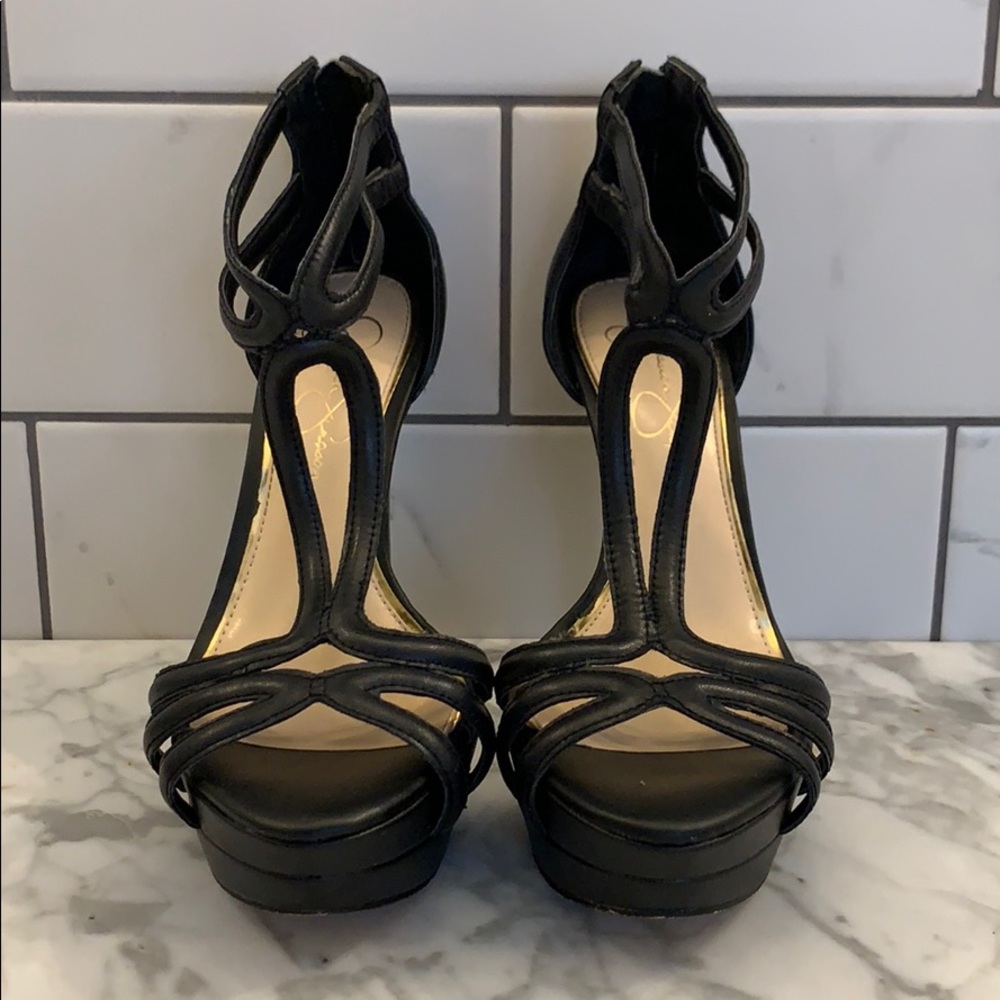 Jessica Simpson Salvati Leather Heals